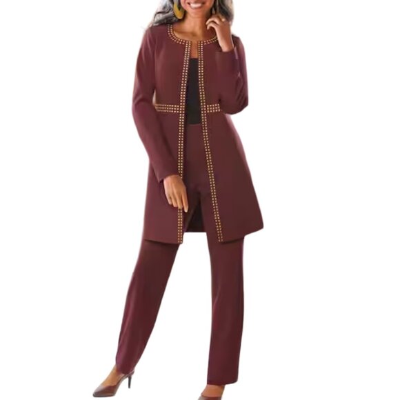 Ashro Khloelle 3-Piece Wardrober Jacket, Pants & Skirt     14086 - Picture 3 of 4